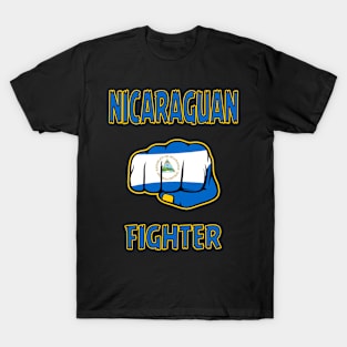 Nicaraguan Fighter, Nicaragua Flag, Nicaragua T-Shirt